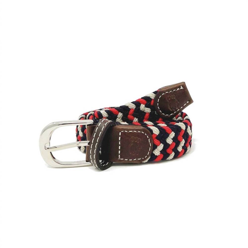 NEW OXFORD boy's the lil' oxford kids woven belt in multi